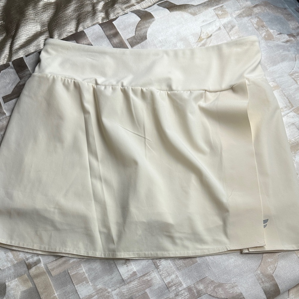 Fabletics Cream Mini Sports Skirt